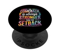 Motivation Le Retour est Toujours Plus Fort Que Le Revers PopSockets PopGrip Adhésif