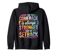 Motivation Le retour est toujours plus fort que le revers Sweat à Capuche