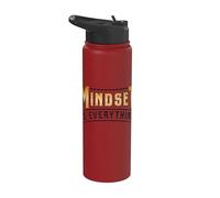 Motivation L'état d'esprit est tout ce qui compte Positif Stainless Steel Insulated Water Bottle