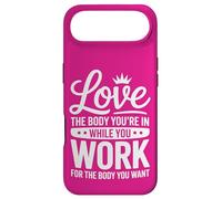 Motivation Love The Body You're in Fitness Coque pour iPhone Air