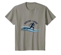 Motivation Run Like The Wind Cross Country Runner T-Shirt, Enfant, Ardoise, 6 Ans