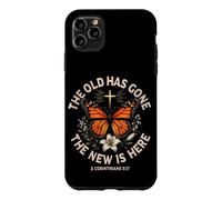 Motivation Vintage 2 Corinthiens Bible Verse Papillon Coque pour iPhone 11 Pro Max