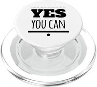 Motivation - Yes You Can PopSockets PopGrip pour MagSafe
