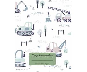 Motivational Composition Notebook for Students: Wide Ruled 8.5x11 | Positive & Happy School Supplies