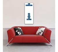 Motivational - Poster Slim - OK Destin, je suis prêt alors #1 + 1 paquet de tesa Powerstrips® - Contenu 20 pièces