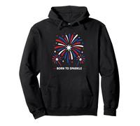 Motivational Quote Everyday Confidence Born to Sparkle Sweat à Capuche