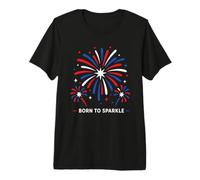 Motivational Quote Everyday Confidence Born to Sparkle T-Shirt Haut de Gamme