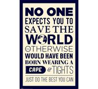 Motivational - Save The World - Citations Proverbes Motivations Poster - Poster Impression