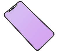 MOTIVE LIFE Anti Lumière Bleue Cadre Souple Protecteur D'écran Mat pour iPhone 11 Pro Max/XS Max Noir