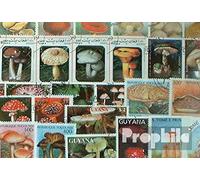 Motives 100 divers Champignons Timbres (Timbres pour Les collectionneurs) Plantes/Champignons