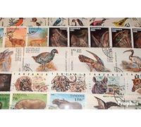 Motives 100 divers De la Faune Timbres (Timbres pour Les collectionneurs) Autres mammifères (singes/Dinosaures/éléphants...)