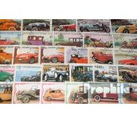 Motives 100 Divers Oldtimer Voitures Timbres (Timbres pour Les collectionneurs) Voitures/trafic Routier