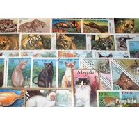 Motives 50 Divers Chats Timbres (Timbres pour Les collectionneurs) Chats/Grands félins (Lions/Tigres/léopards...)