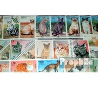 Motives 50 Divers Chats Timbres (Timbres pour Les collectionneurs) Chats/Grands félins (Lions/Tigres/léopards...)