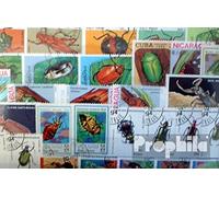Motives 50 Divers coléoptère Timbres (Timbres pour Les collectionneurs) Invertébrés Autres (Insectes, escargots, Abeilles…)