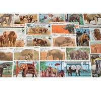 Motives 50 divers éléphants Timbres (Timbres pour Les collectionneurs) Autres mammifères (singes/Dinosaures/éléphants...)