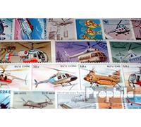 Motives 50 Divers hélicoptère Timbres (Timbres pour Les collectionneurs) Avions/Ballons/Zeppelins/Aviation