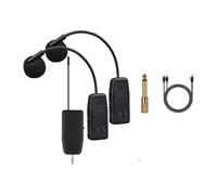 MotiveTech 1 Pièce Sans Fil Instrument pour Violon Violoncelle Accessoire Micro Professionnel Clip Inclinable Prise 3.5mm et Adaptateur 6.5mm Adapté P, Long Clip