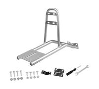 MotiveTech 1 Porte-Bagages pour Électrique Rack Vélo Panier Support Transport Acier Épais Fonction Démontage Facile Adapté Aux Cyclistes Amateurs de, Argent