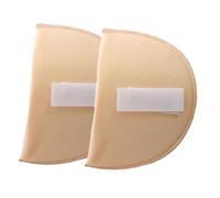 MotiveTech 2 Pièces Épaulettes Femmes Réutilisables Portables en Éponge Souple Accessoires Vêtements Faciles à Installer Respirantes Correction Pratique Adaptées, Couleur de Peau, 1cm
