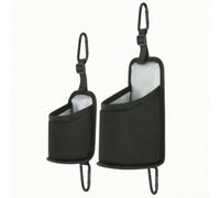 MotiveTech 2 Pièces Porte-Boisson Isolant Crochs Métalliques Portable Porte-Boisson à Fixer sur Clôture Suspendu c à Boisso ngle pr Extérieur