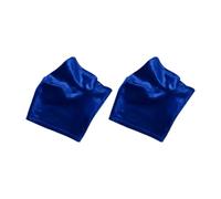 MotiveTech 2 Pièces Protège-chaussures Danseuse Pole Dance Manches Antidérapantes Velvet Manches Résistantes Aux Frottements Accessoires Costumes Protection, Bleu S