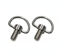 MotiveTech 2 Pièces Vis à Dégagement Rapide pour Siège Installation Facile Boulon de Fixation de Siège sans Outil Haute Résistance Vis Serrage Main