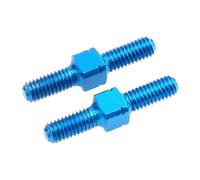 MotiveTech 2x Axe de Verrouillage à Serrage 3x18mm Accessoire En Alliage D'aluminium Remplace La Pièce 54247 W202 pour Véhicules RC Modification Hobby