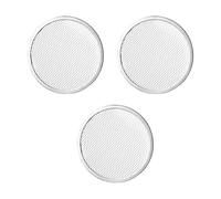 MotiveTech 3 Grilles à Pizza, Plaques de Cuisson sans Soudure, Grille de Four en Maille, Barbecue, Restaurant, Grils D'intérieur