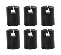 MotiveTech 6pcs Trampoline Enclosure Pole Cap 1.26 '' Trampoline Pole Cap pour Système