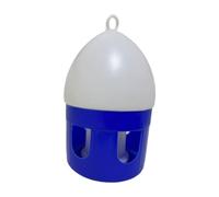 MotiveTech Abreuvoir Automatique pour Oiseaux et Pigeons, Distributeur d'eau avec Poignée de Suspension, Abreuvoir en PP Robust, Anti-Débordement, Idéal pour Pigeons, Perruches et Volailles, 4 L