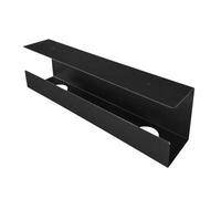 MotiveTech Acceoire u Robuste Plateau Rangement Câbles vertures Paage Universel pr Zone D'étu, Noir