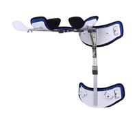 MotiveTech Accessoires pour L'immobilisation Chirurgicale de L'abduction de L'épaule : Orthèse Robuste en Alliage D'aluminium pour, Gauche