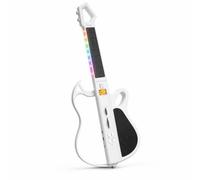 MotiveTech Accompagnement Accompagnement Rythmique Guitare Intelligente Guitare Électronique Pliable Barre Lumineuse, Blanc Glacier