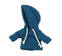 MotiveTech Action Figure Hoodie pour Figurine Articulation Poupée Sweat à Capuche Vêtement Tissu Adapté Accessoires Collection Décoration Intérieure Création Art, Bleu Foncé
