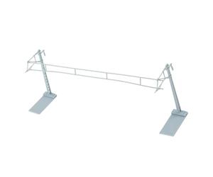 MotiveTech Aménagement de Modélisme Ferroviaire, Poteau électrique, échelle Mini N, Installation Facile, Aménagement, Décoration pour Maquette, Bord de Route, Ta, Style B