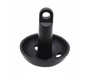 MotiveTech Ancre Champignon Bateau de Mouillage en Fonte Monobloc Stabilité Renforcée Flasque Plate Perforée Montage Polyvalent Finition Noire Résistante à Usage Marin Pêche Kayak, 8lb/3.5kg