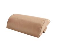 MotiveTech Appuie-tête pour Chaise Longue avec Sangle, Facile à Installer, Idéal pour Les Chaises Longues de Plage et de Piscine, Beige