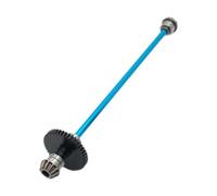 MotiveTech Arbre de Transmission Central En Métal de Remplacement, Accessoire RC, Mise à Niveau de L'arbre de Transmission Central pour Voitures RC à L'é, Bleu