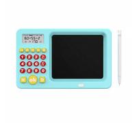 MotiveTech Ardoise Magique Rechargeable, Tablte D'écriture écran numérique Calculatrice, Fonction, Planche à ssin Effaçable, Bleu