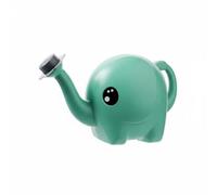 MotiveTech Arrosoir Éléphant Arrosoir Pot d'Arrosage Arrosoir Enfant Arrosoir Fleurs Buse Longue avec Pomme pour Irrigation Délicate Plastique PP PE Léger et, Vert, Petit 1.5L