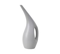 MotiveTech Arrosoir Grande Capacité à Bec Extra Long Pot de Jardinage Élégant pour Plantes Bouteille Plastique Résistante Aux Fuites Poignée Arrondie, 2.5L Gris Clair