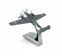 MotiveTech Avion de Chasse Réplique Alliage Modèle Avion Maquette Die-cast Robuste Détails Texturés Profil Convient à Bureau Étagères Vitrine Cadeau Salon