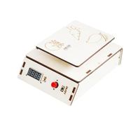 MotiveTech Balance Numérique En Bois à Monter Soi-même, Balance électronique, Expérience de Physique, Outil Pédagogique pour L'apprentissage, Cadeau Idéal Po