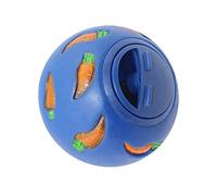 MotiveTech Balle à Friandises pour Animaux de Compagnie, Jouet Interactif pour Nourrir Les et Les Cochons d'Inde, Bleu