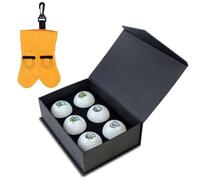 MotiveTech Balles D Entraînement de Golf Étui Porte Balles Sac de Rangement Pliable Nylon Imperméable Accès Aisé Recharge Efficace Adapté aux Séances au Practice, Sac De Golf avec Balles Et Boîte