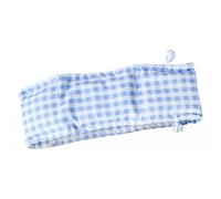 MotiveTech Bandana Rafraîchissant pour Animaux de Compagnie avec Ajustement Réglable, Collier D'été de Glace Inclus pour Une Utilisation en Extérieur, Blue and S