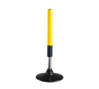 MotiveTech Basketball Tumbler Training Pole Flexible en PVC et Caoutchouc Tige D'Agilité pour Football Marqueur de Secteur Obstacle de Signalisation Amorti Supér, 60cm