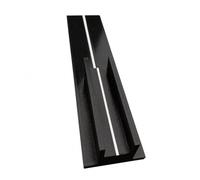 MotiveTech Billiards Aide d'Entraînement Accessoire Rectangulaire Guide Bloc Canal Alignement Résine Fonction Correction Mouvements Convient aux Passionnés Entraînement Enseignement Billard, Noir