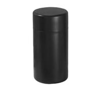 MotiveTech Boîte à Thé Hermétique Contenant en Métal Pot de Conservation et Récipient de Cuisine avec Fermeture Étanche Approprié pour la Maison et le, Noir 550 Ml